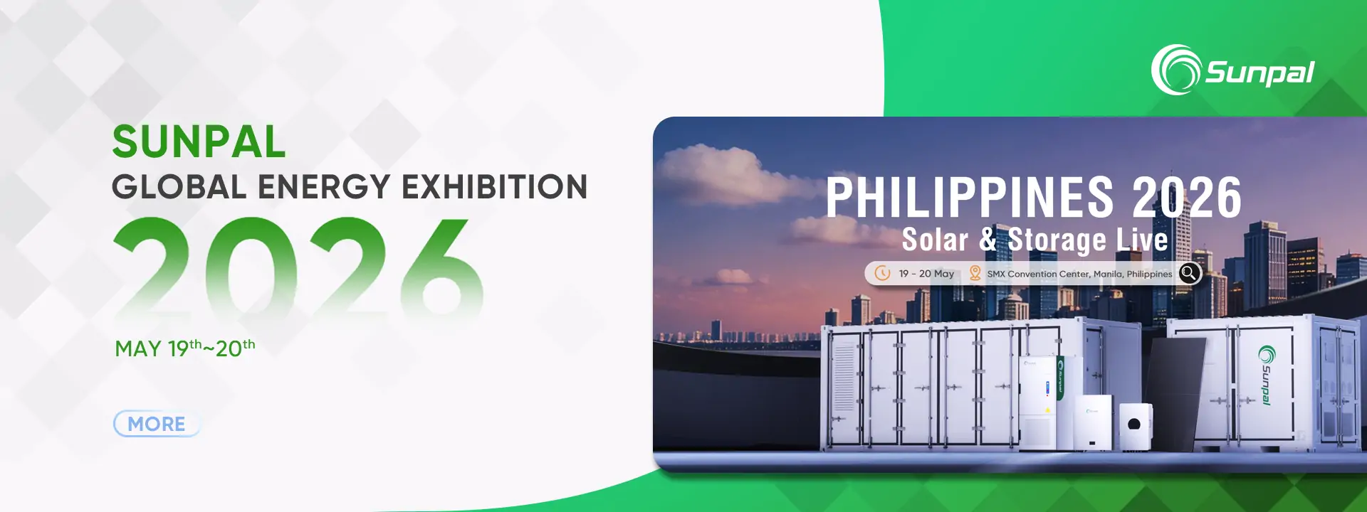 Philippines 2026 Solar & Storage Live Exhibition Promotion Banner