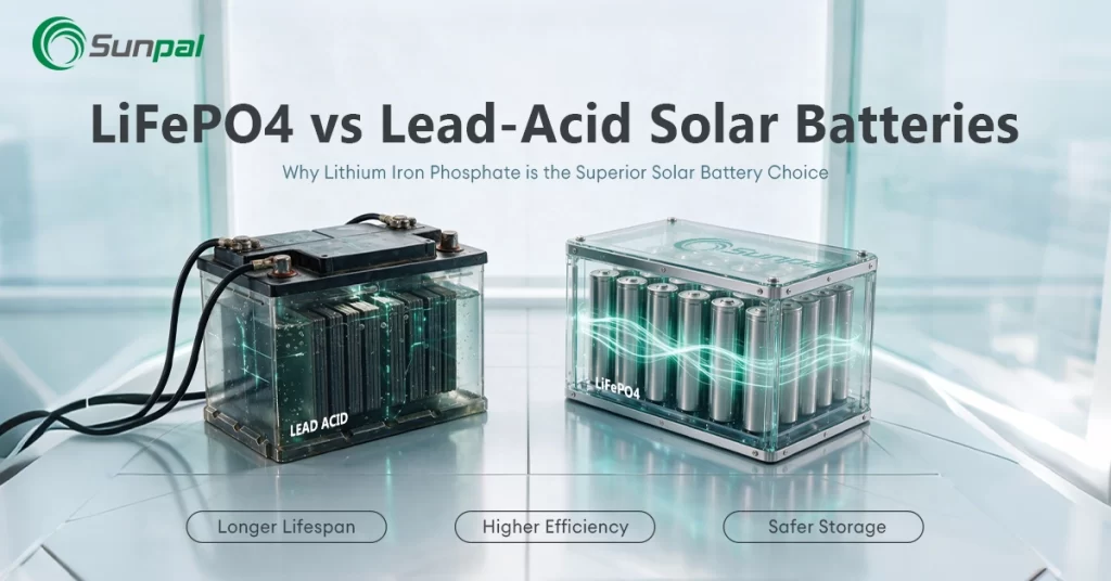 LiFePO4 vs. Lead-Acid: Why Lithium Iron Phosphate is the Superior Solar Battery Choice