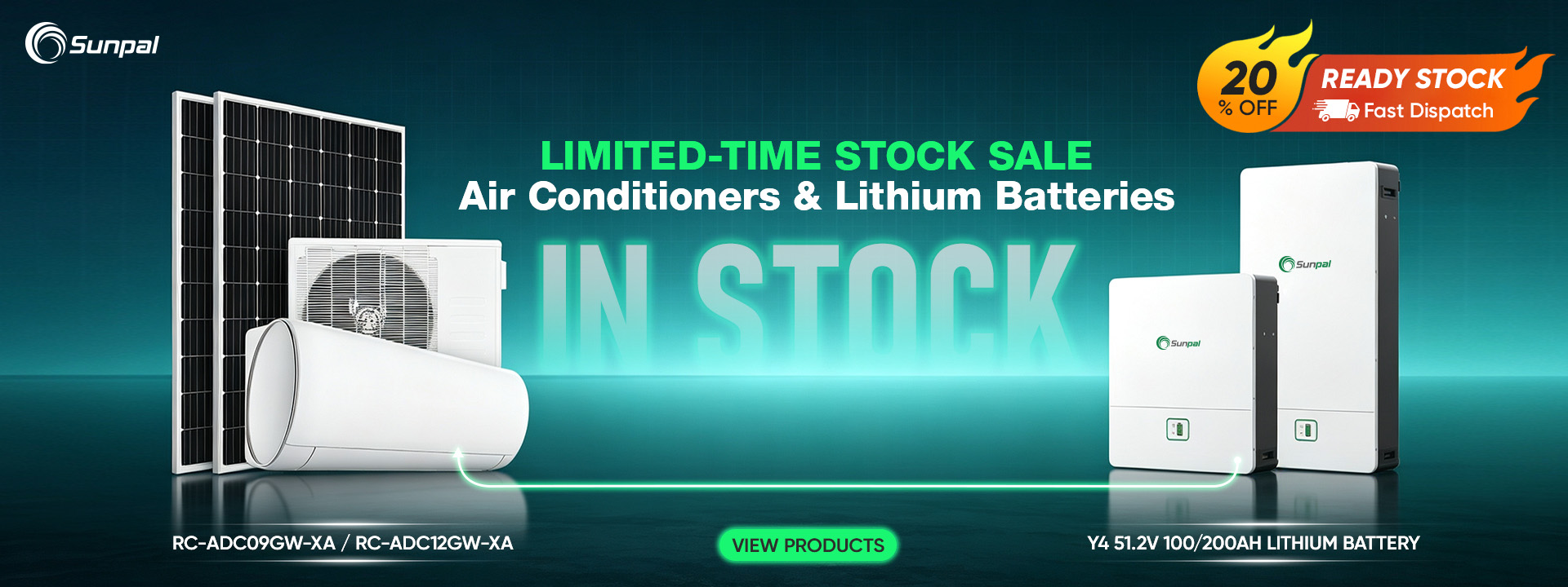Limited Time Stock Sale for AC and Li-ion Batteries